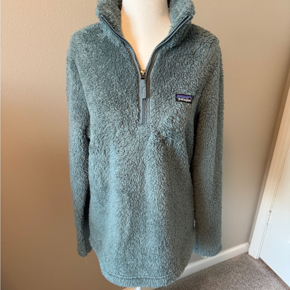 Patagonia Women's Los Gatos 1/4 Zip Pullover, Shadow Blue, M